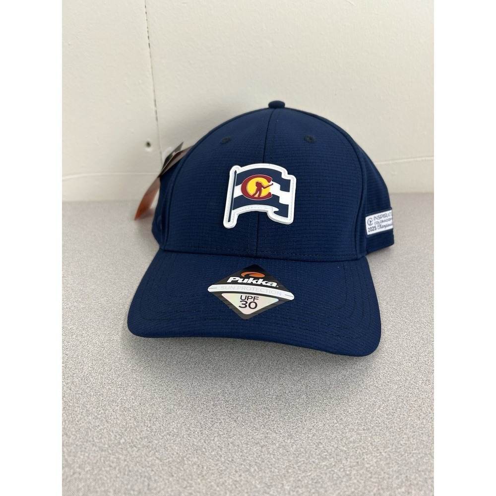 First Tee Colorado Open‎ Championship Hat Golf Cap Blue Flag Where Legends Begin